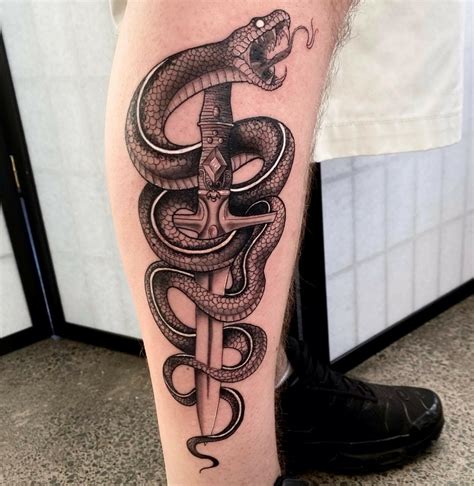 101 Best Snake Tattoo On Leg Ideas That Will Blow。